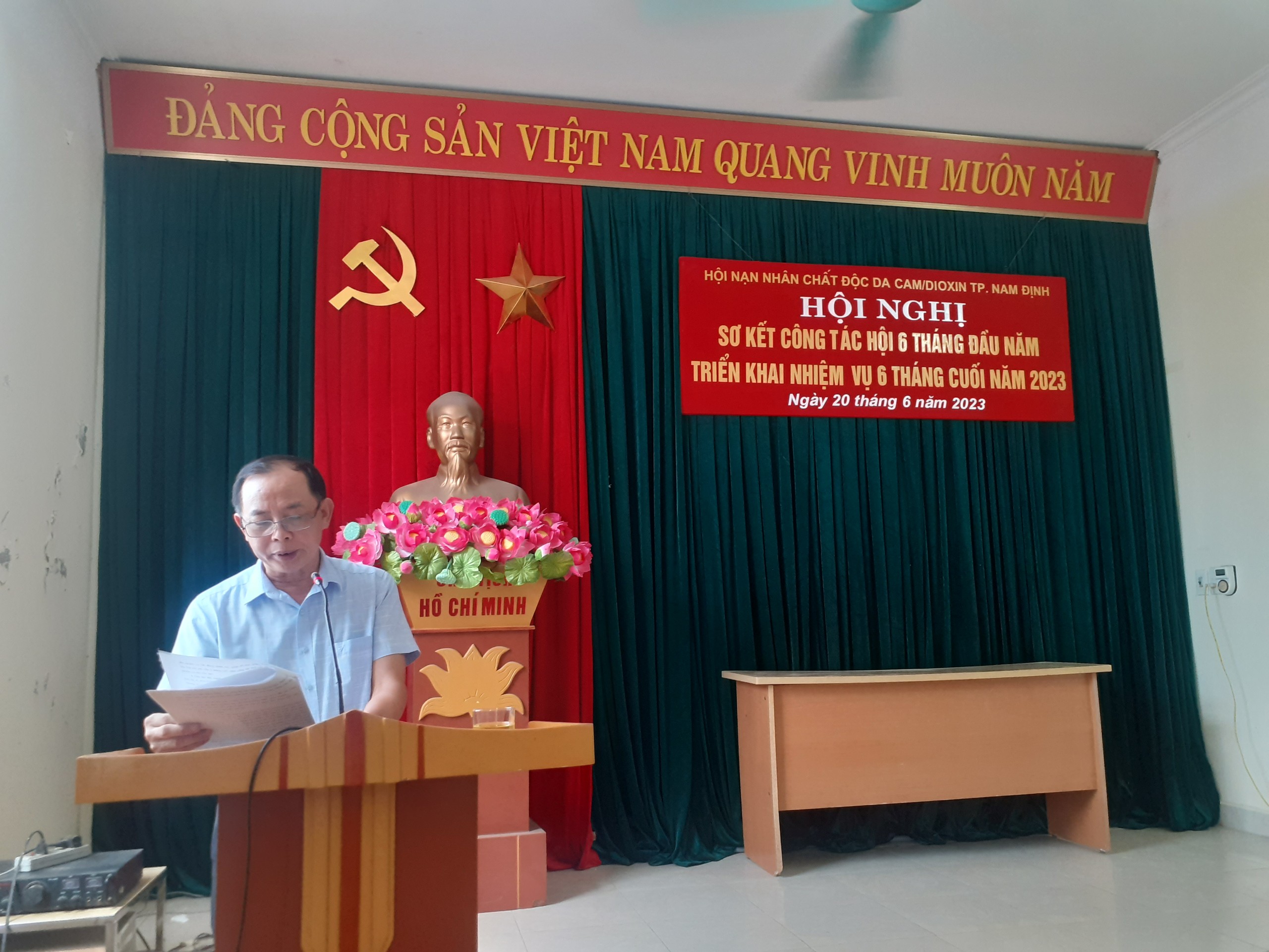 Ông Nguyễn Thanh Ba - Chủ tịch Thành hội Nam Định