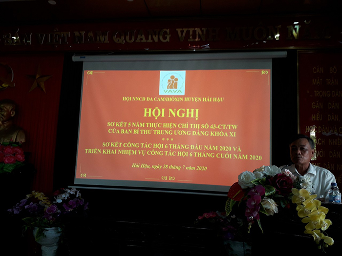 Hội NNCĐDC Dioxin huyện Hải Hậu